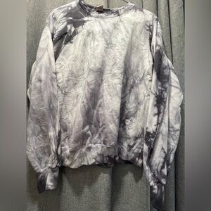 Tie-Dye Crew Neck Sweater